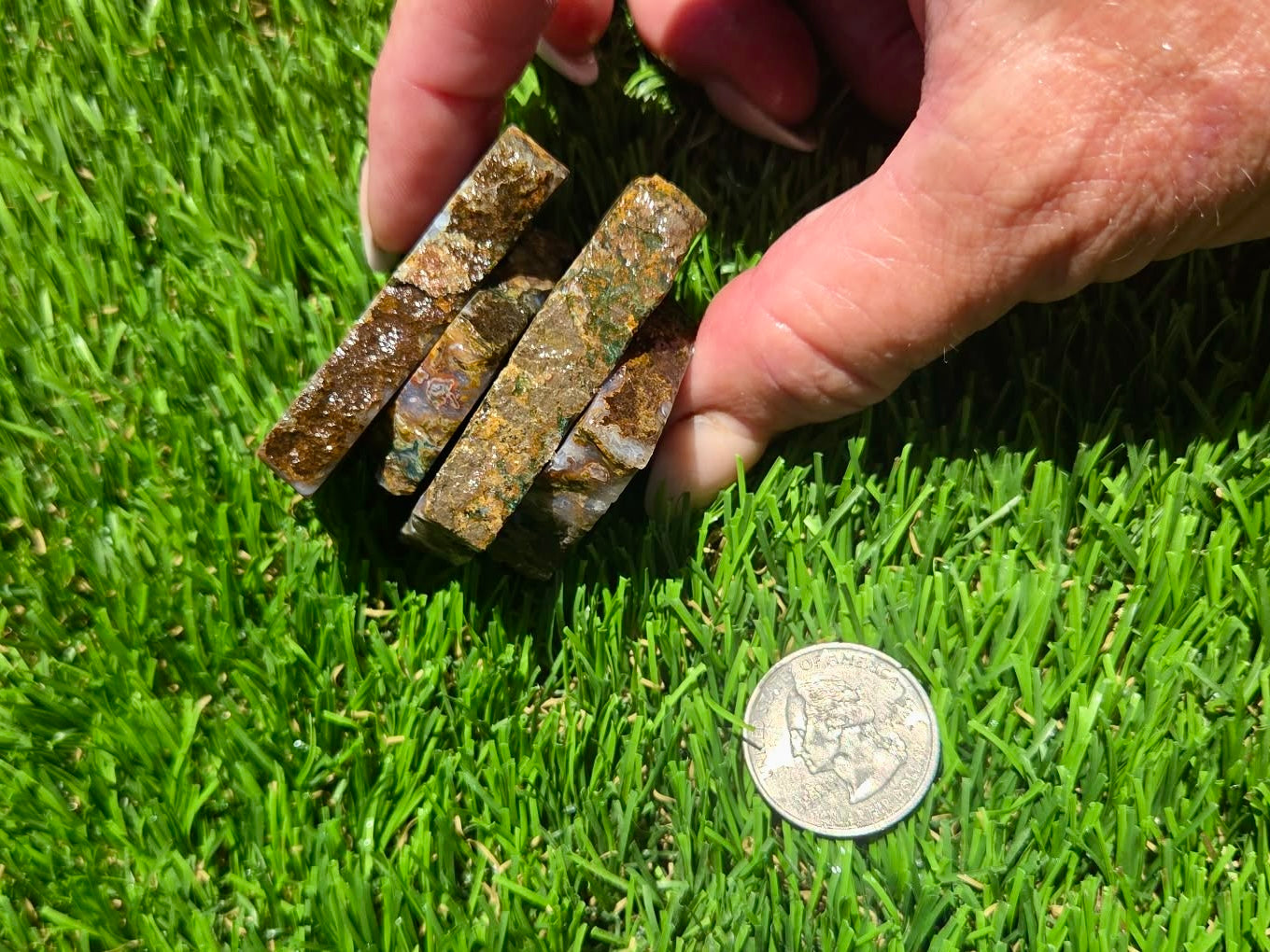Agate Moss – Camp Verde Slab Bundle SB101