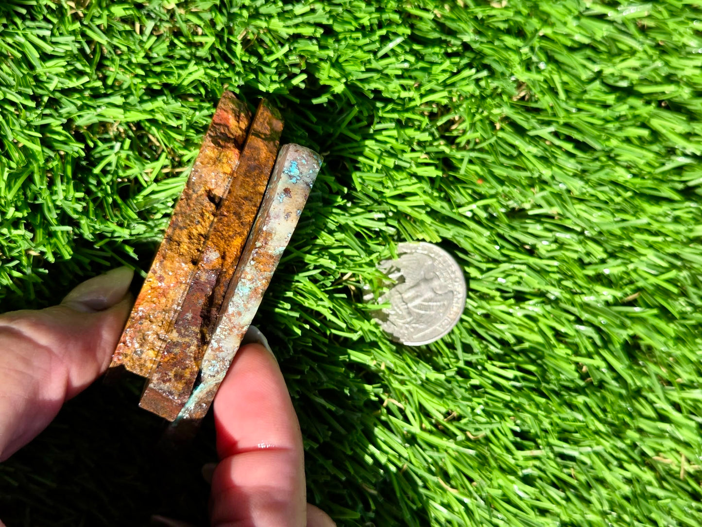 Orange Moss Agate Slab Bundle SB158