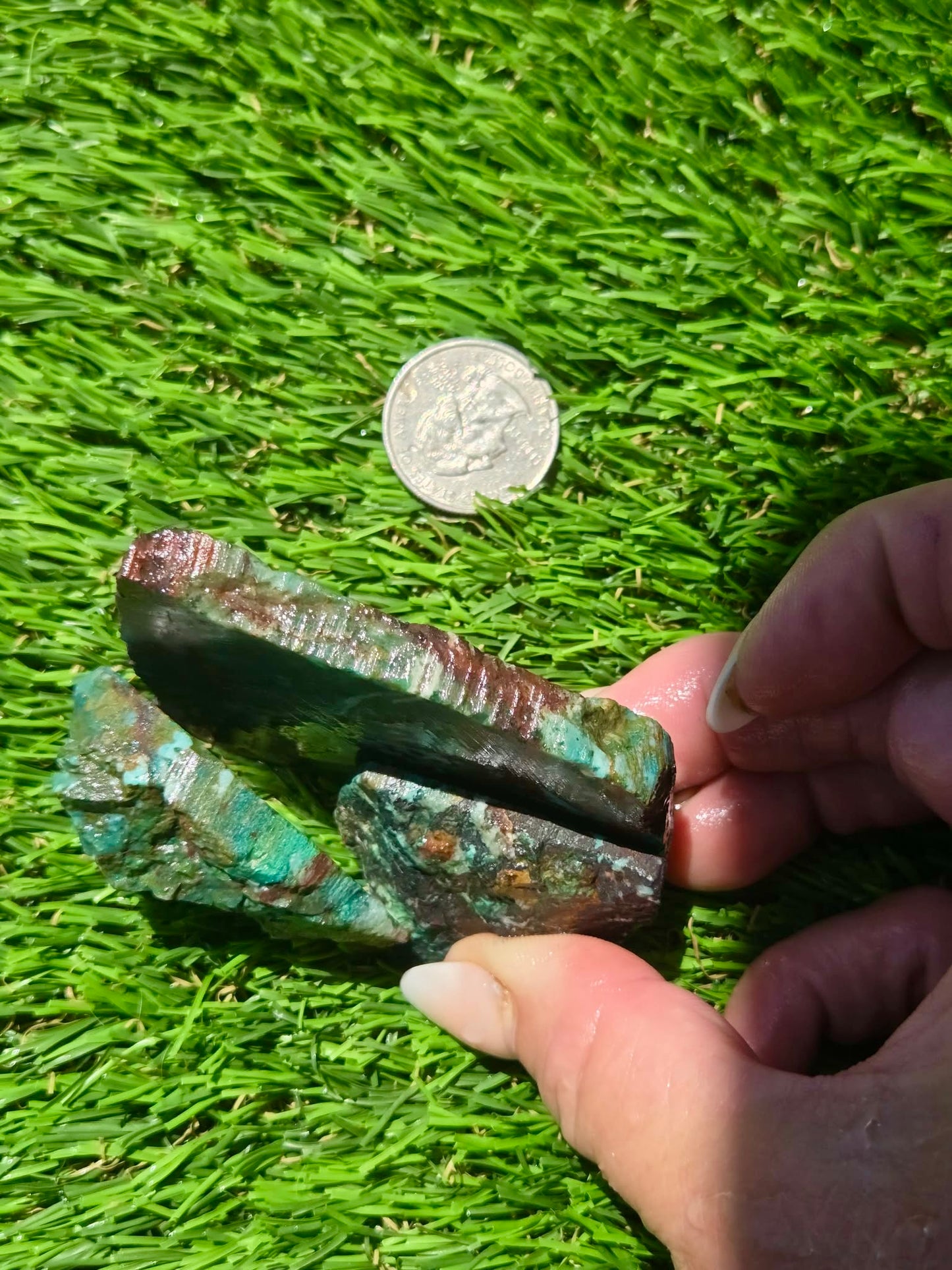 Malachite & Cooperite Slab Bundle SB88