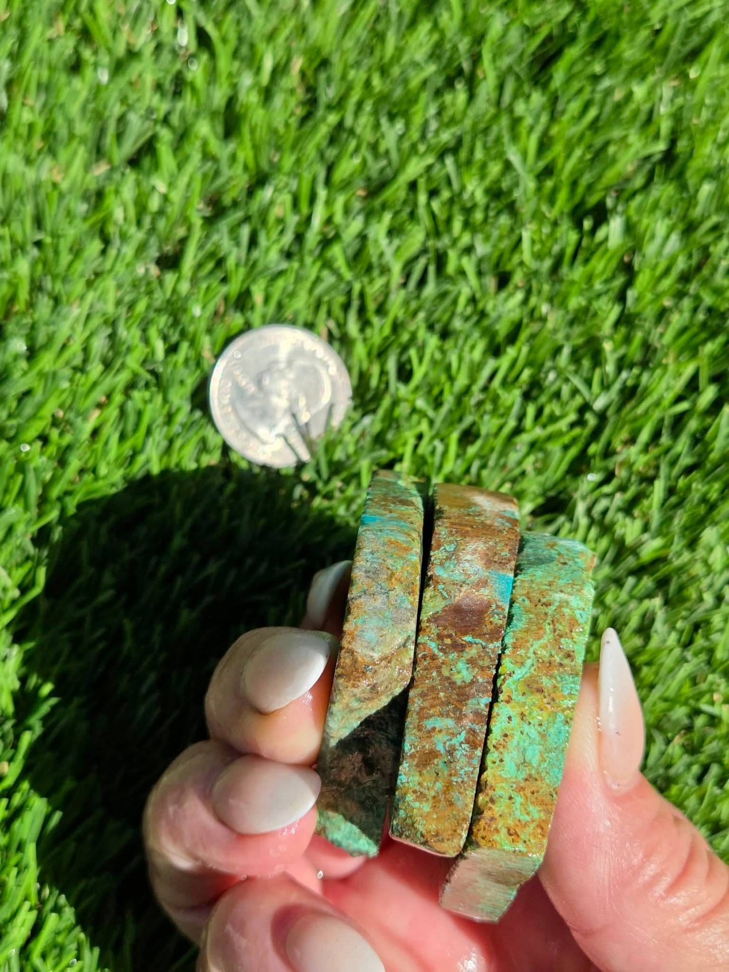 Globe Chrysocolla Slab Bundle-SB43