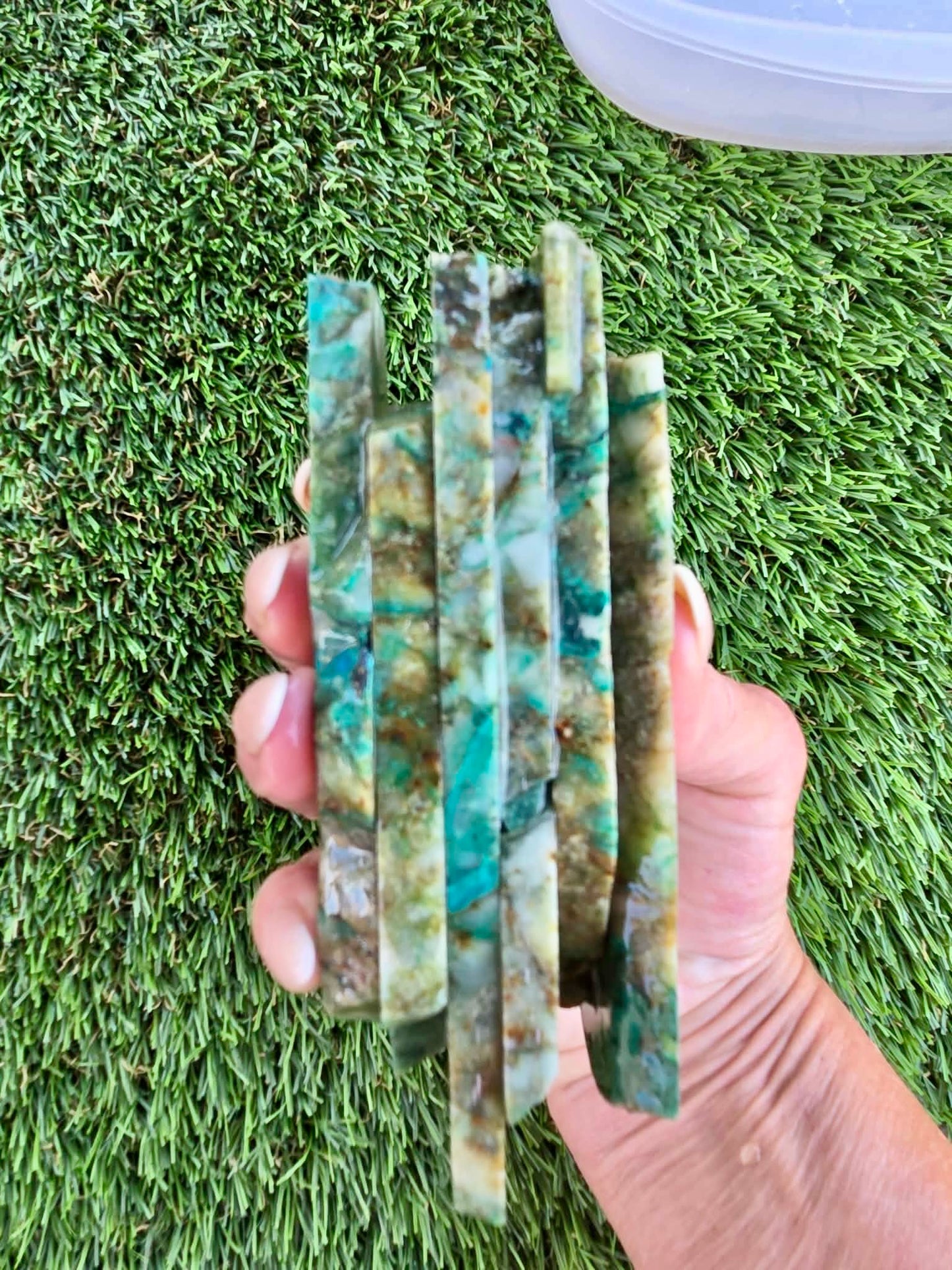 Globe Chrysocolla Slabs B79-84