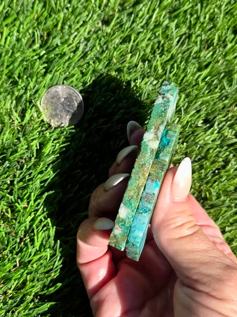 Globe Chrysocolla Slab Bundle-SB39