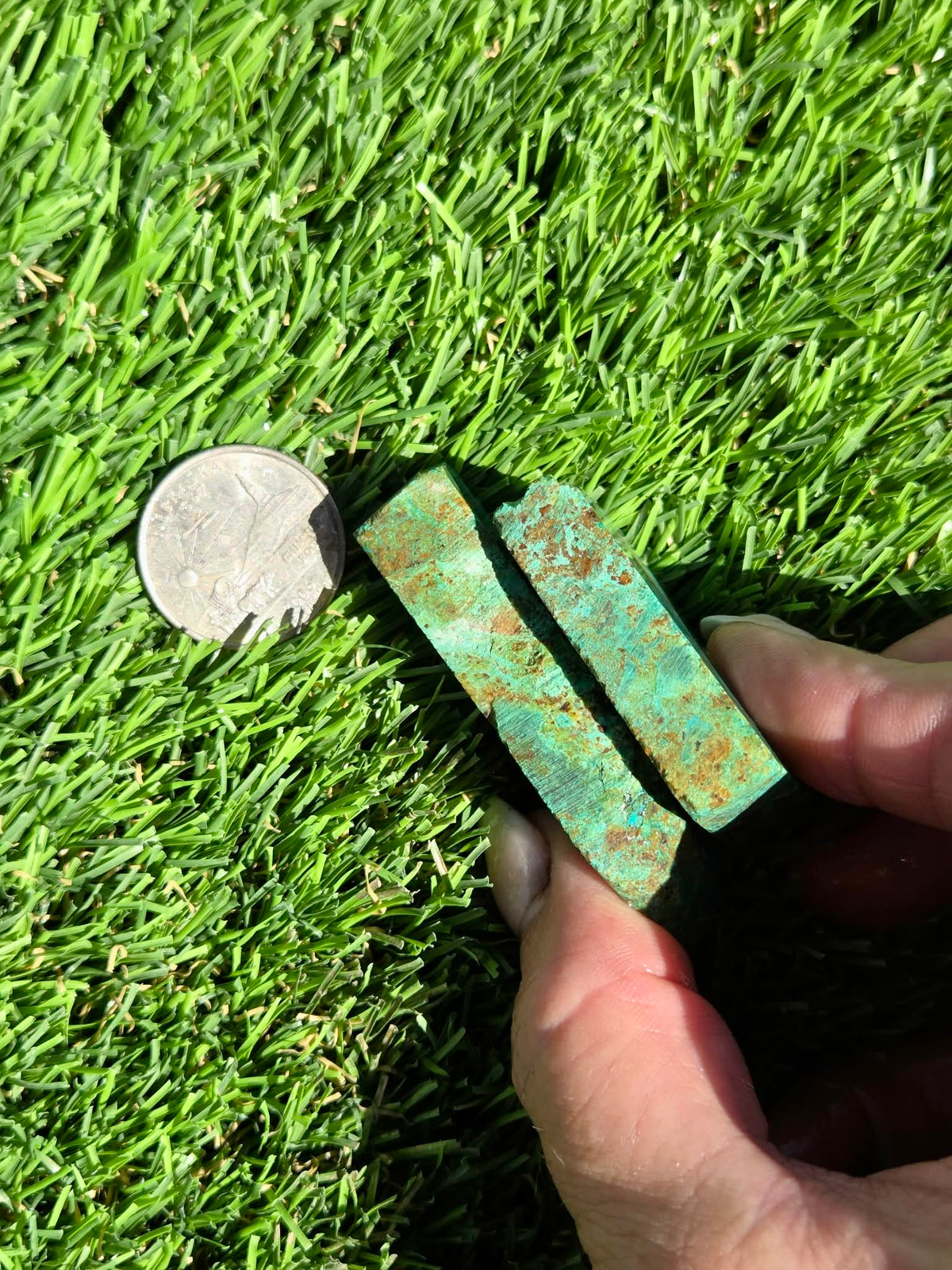 Globe Chrysocolla Slab Bundle-SB5