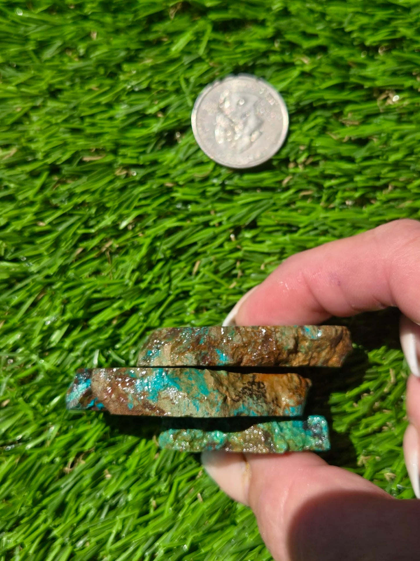 Malachite & Cooperite Slab Bundle SB89