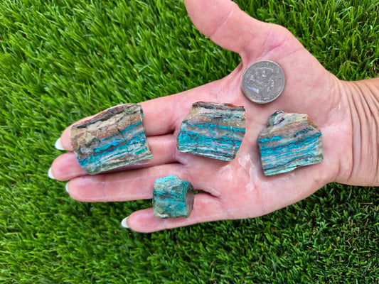 Rawley Mine Banded Chrysocolla Slab Bundle SB21