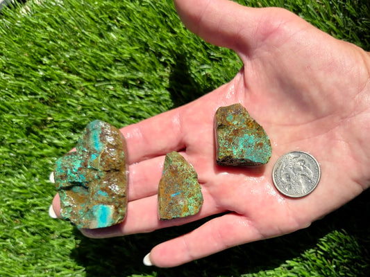 Globe Chrysocolla Slab Bundle-SB19