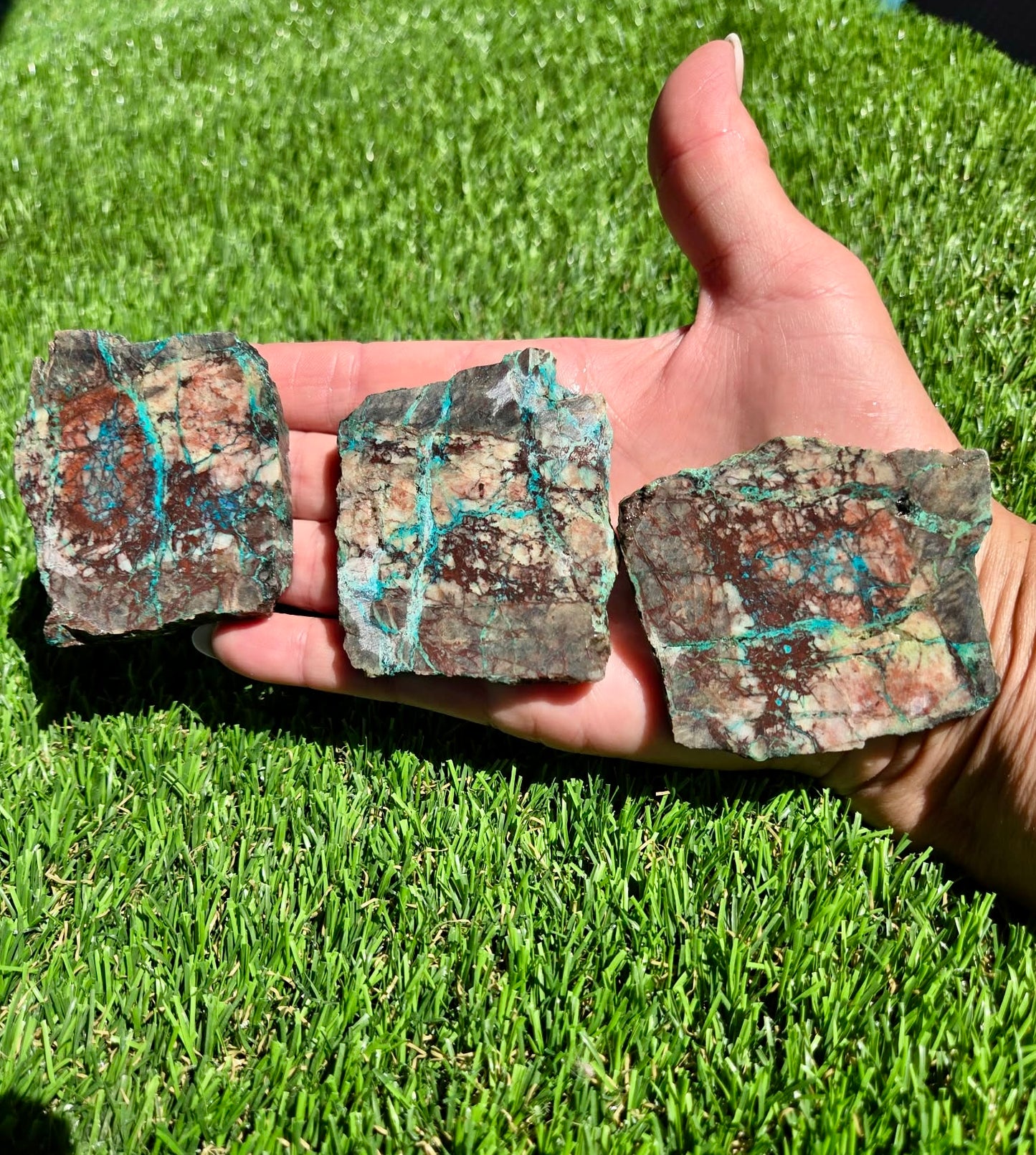 Globe Chrysocolla Slab Bundle -78