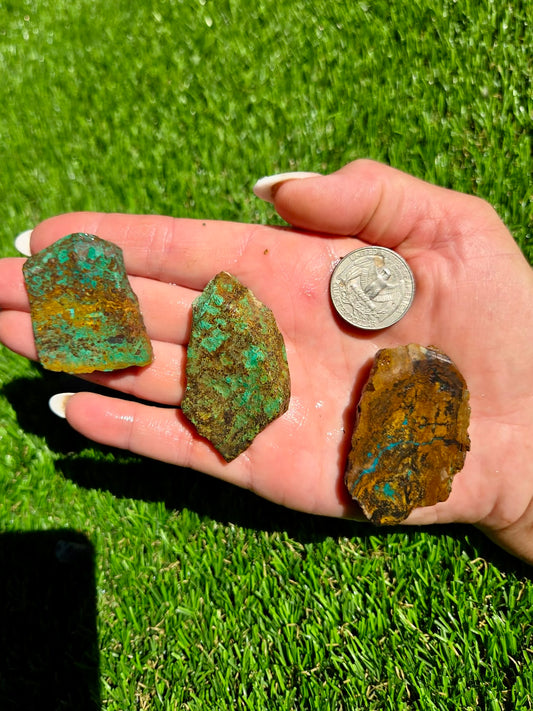 Globe Chrysocolla Slab Bundle -83