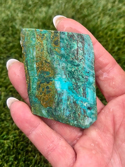 Globe Chrysocolla Slab Bundle -13