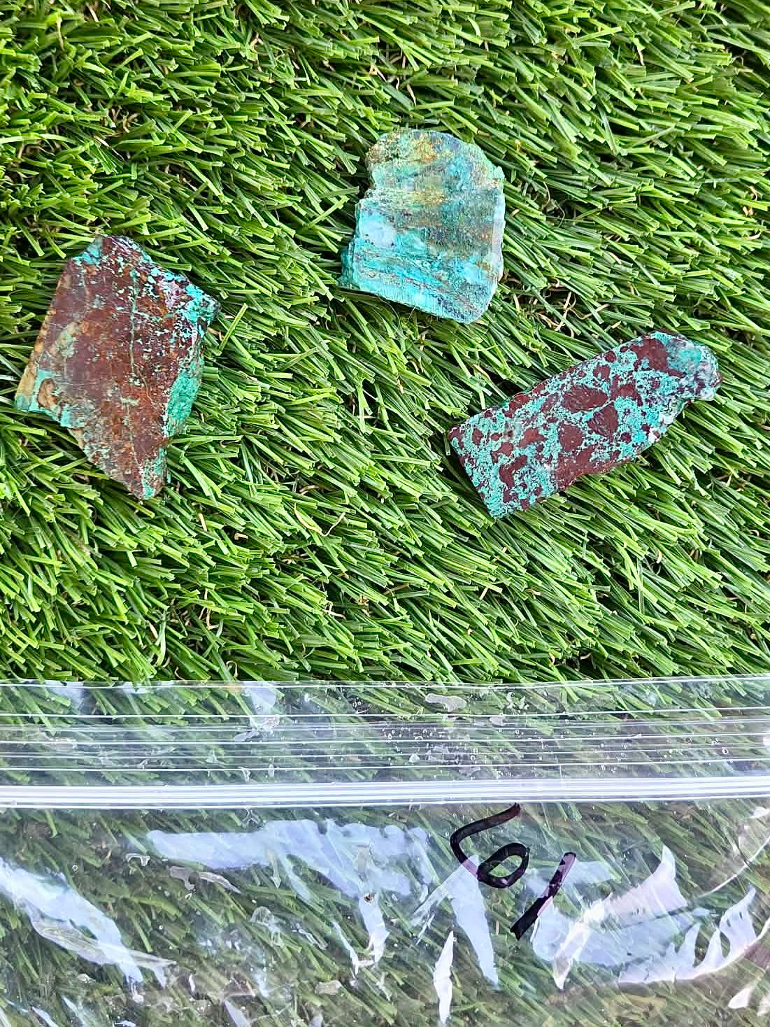 Globe Chrysocolla Slab Bundle -61