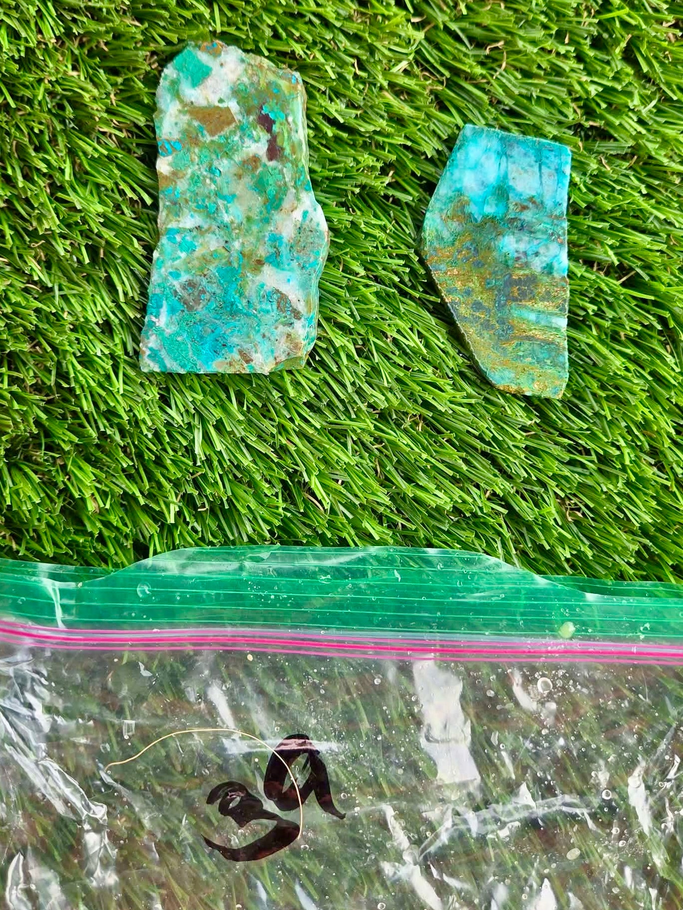 Globe Chrysocolla Slab Bundle -39
