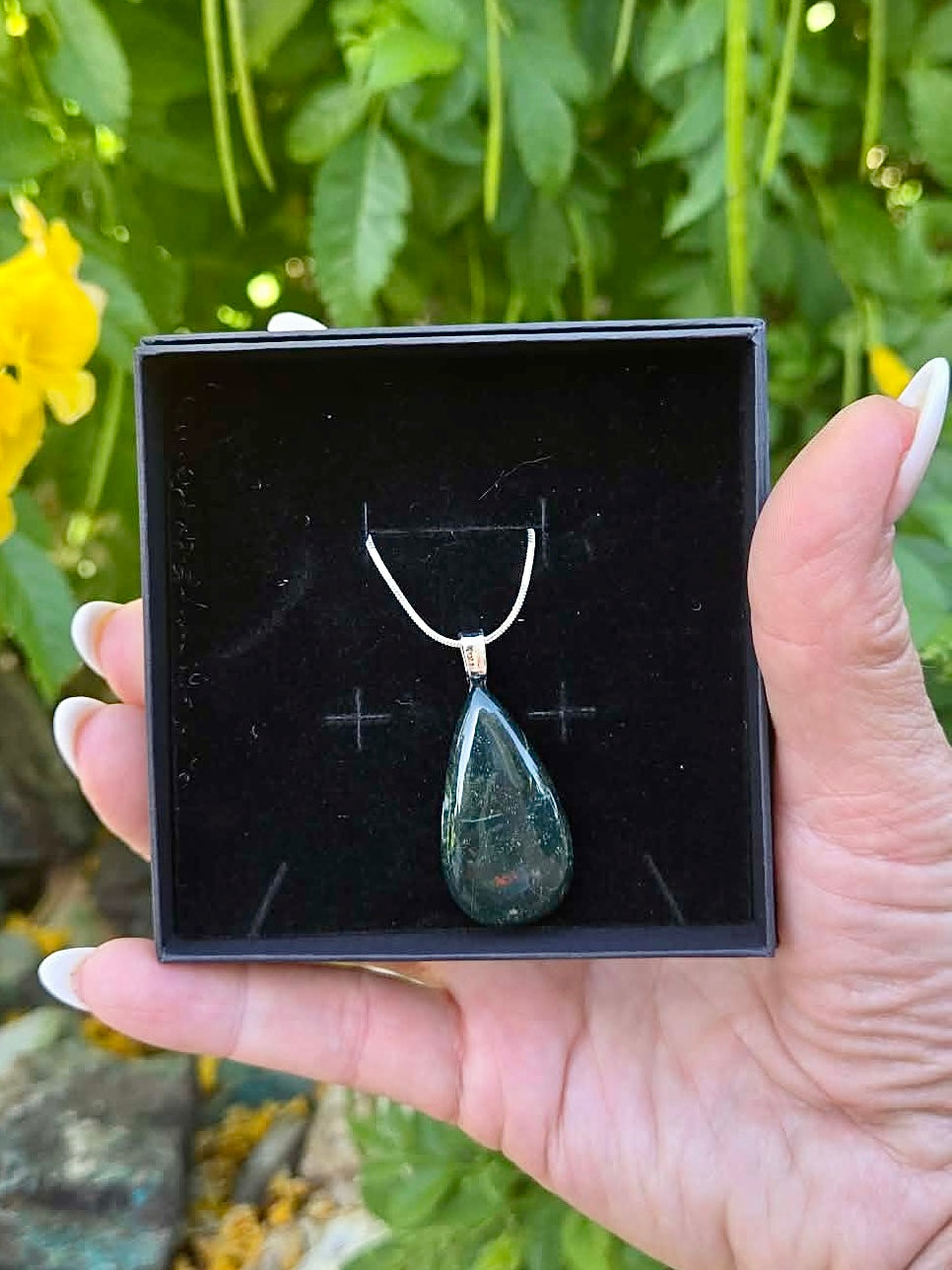 Earthly Cab Necklace-N26