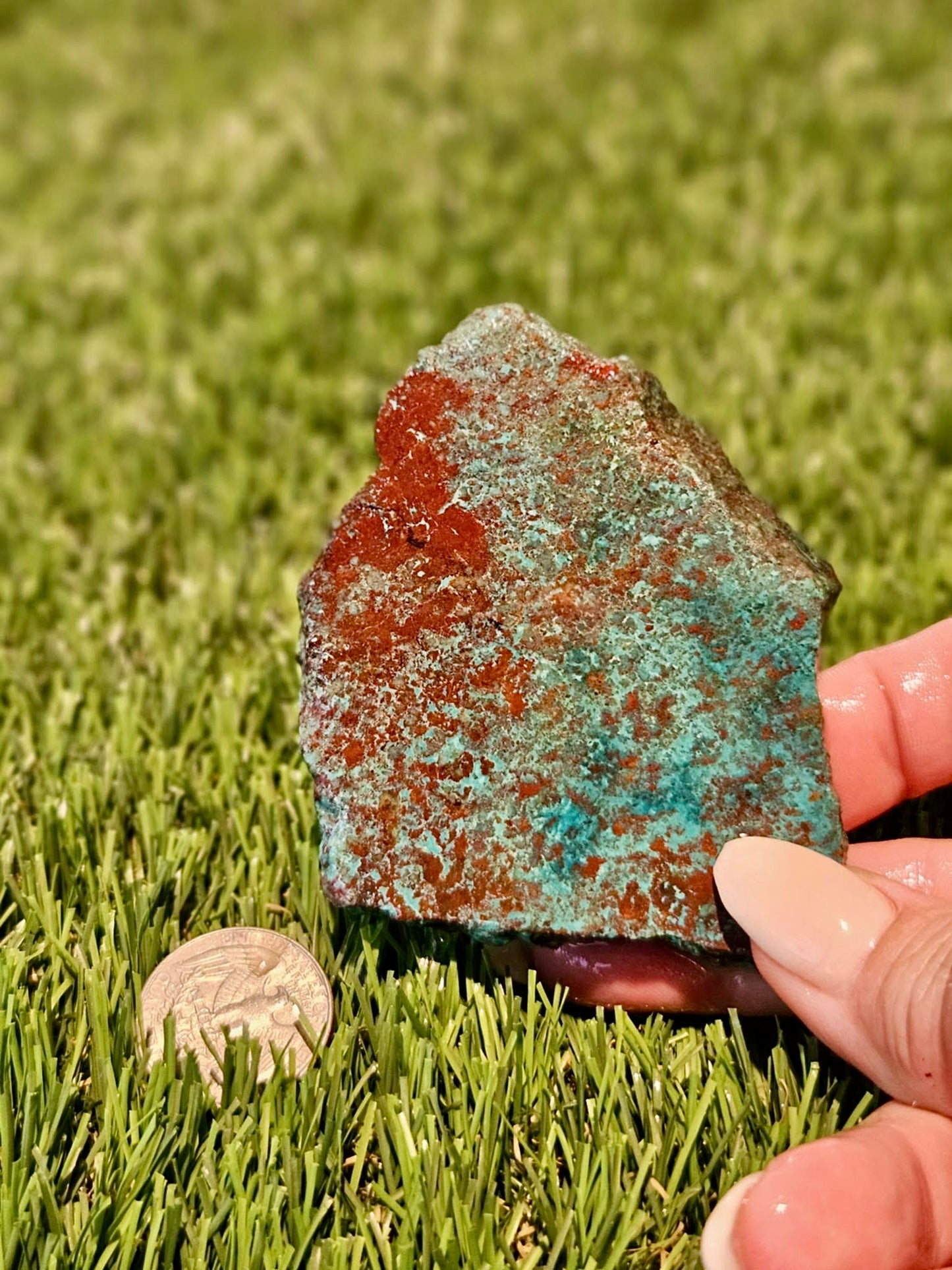 Globe Chrysocolla Slabs 61-66