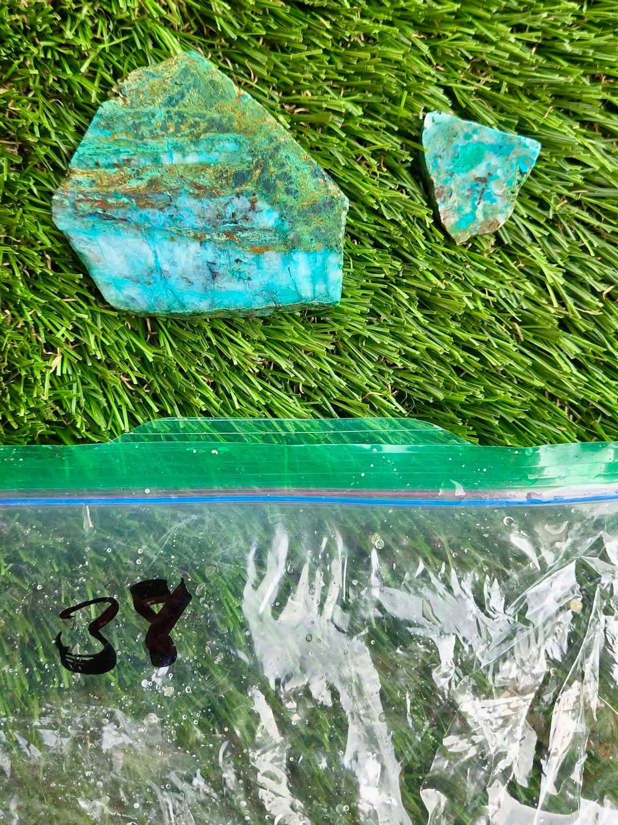 Globe Chrysocolla Slab Bundle -38