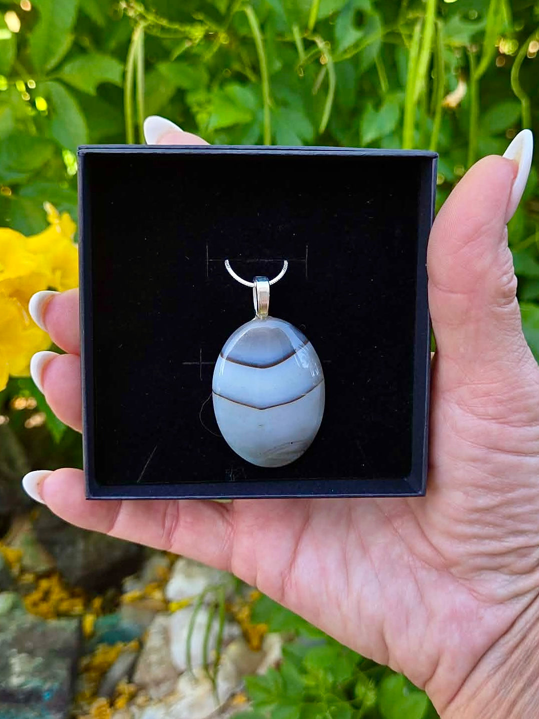 Earthly Cab Necklace-N41
