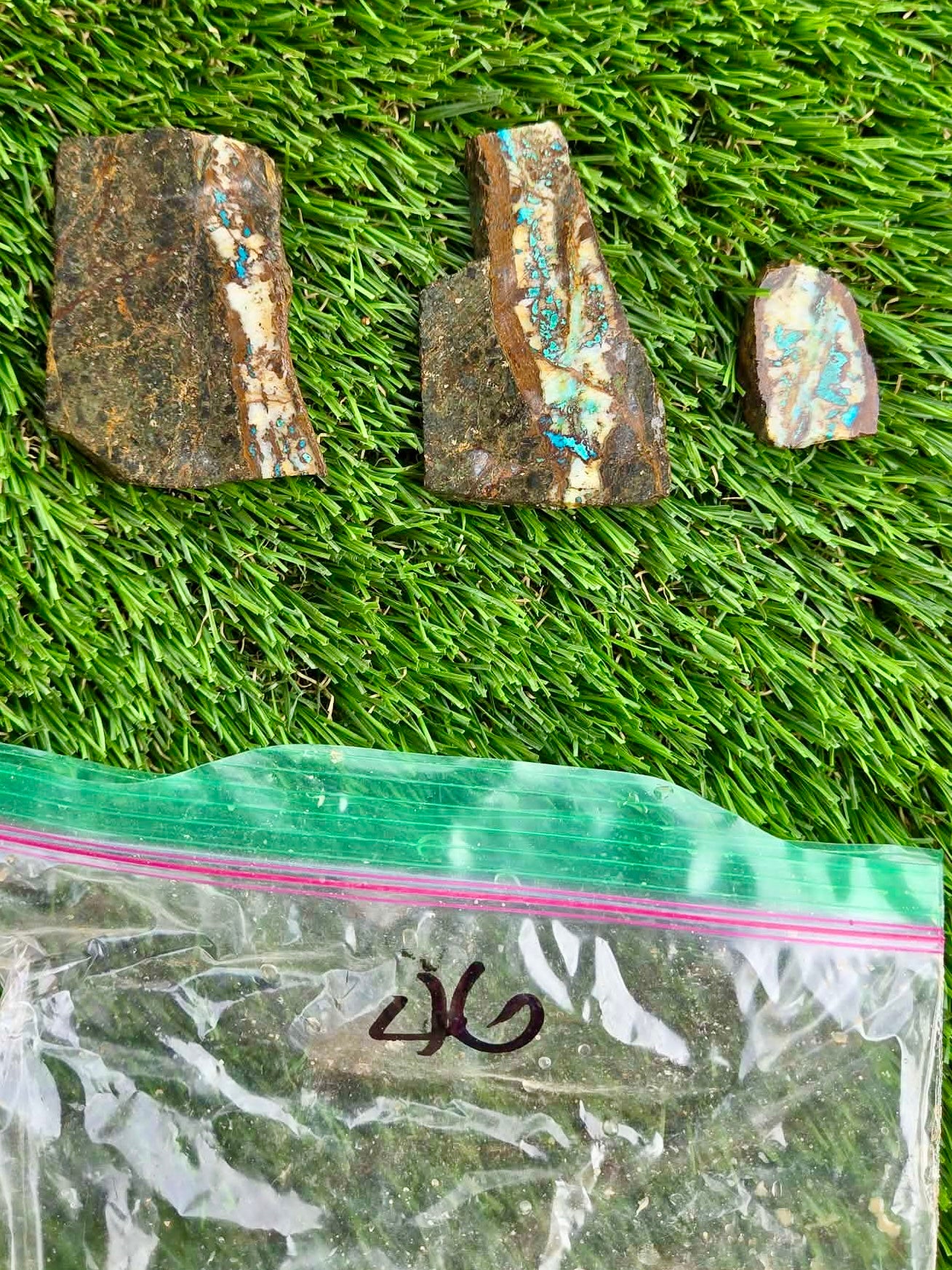 Globe Chrysocolla Slab Bundle -46