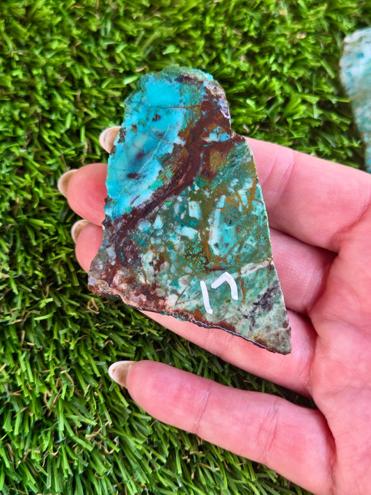 Globe Chrysocolla Slab A17-22