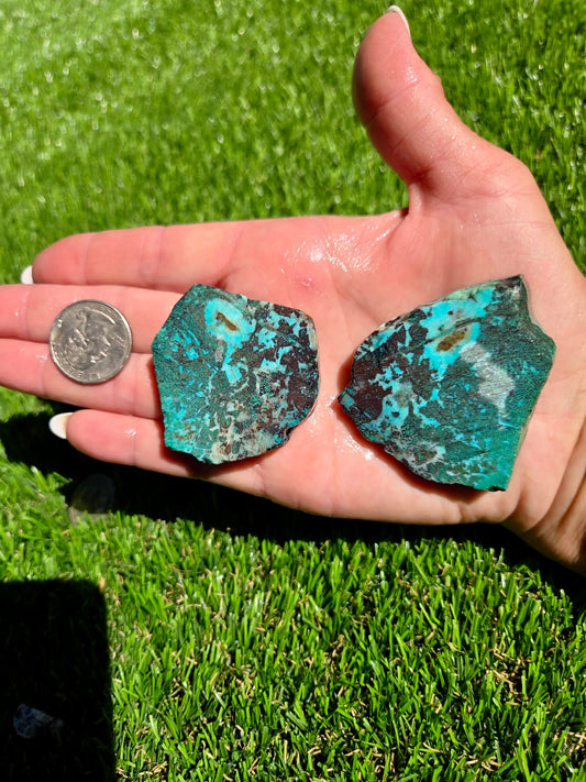 Globe Chrysocolla Slab Bundle -87