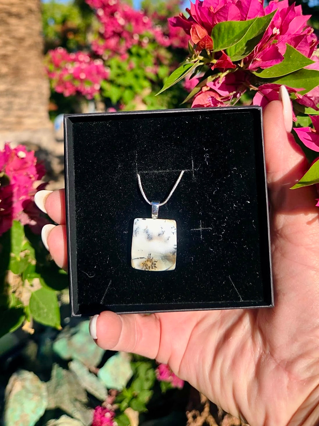 Earthly Cab Necklace-N7