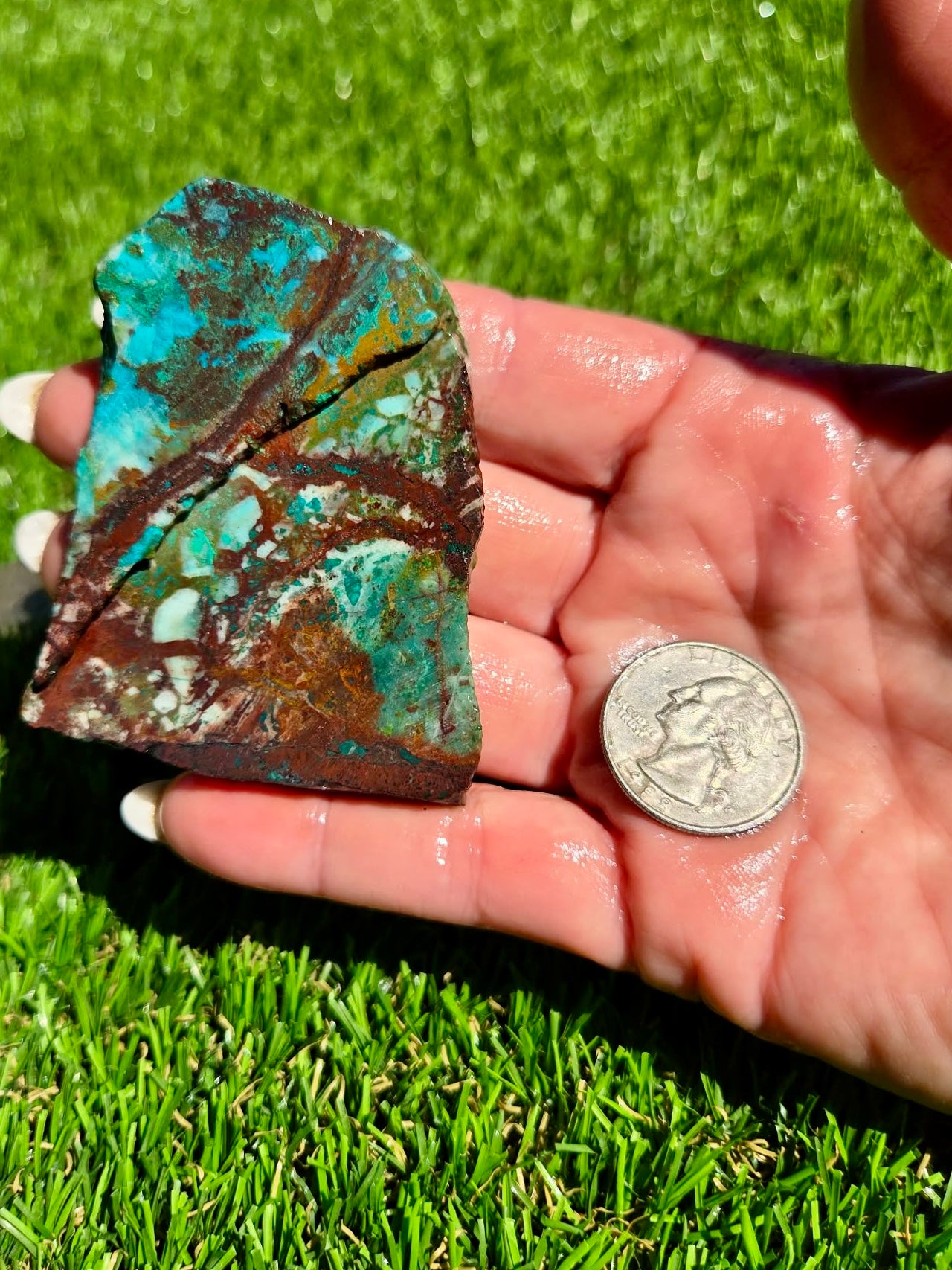 Globe Chrysocolla Slab Bundle -88