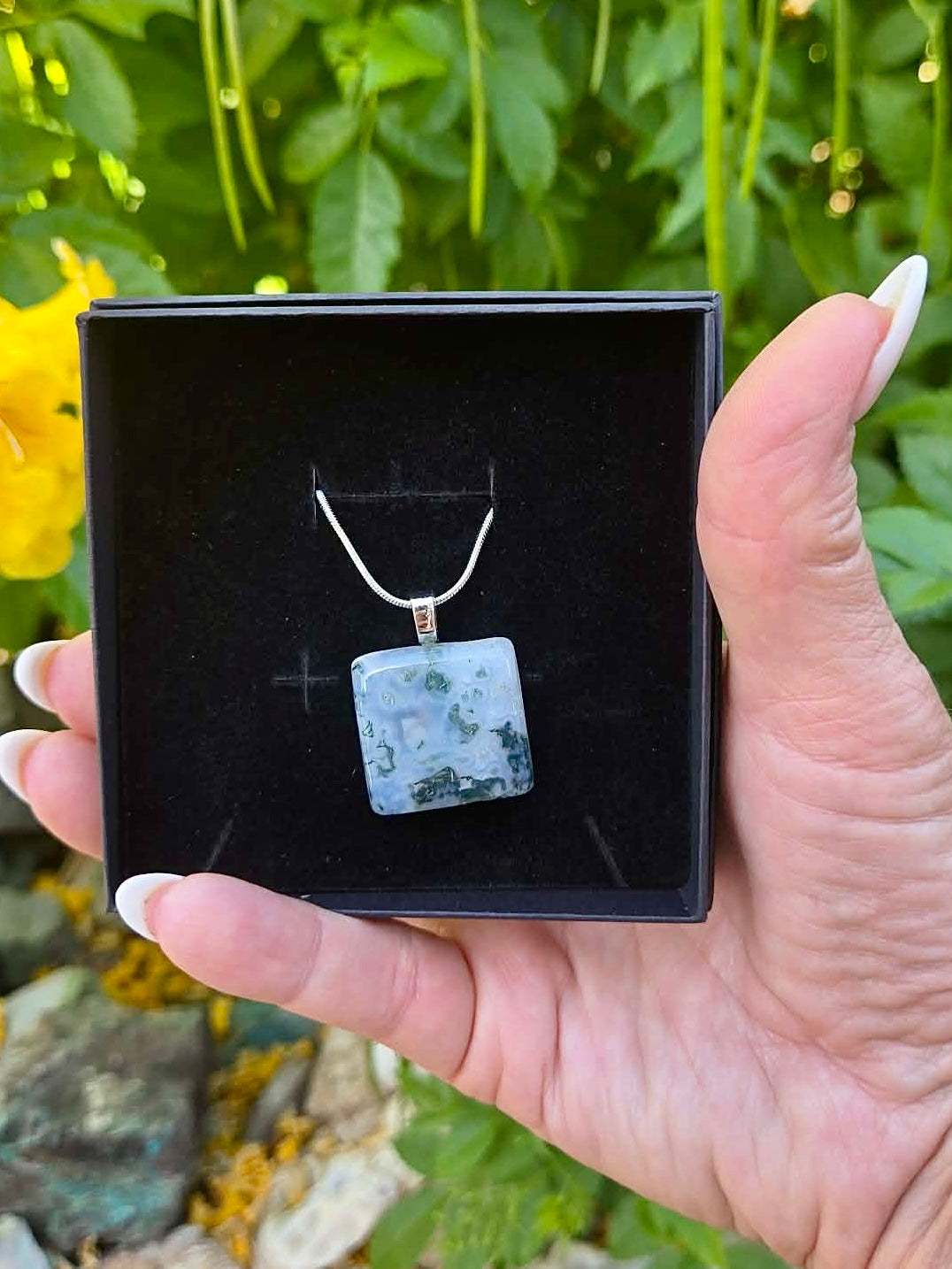 Earthly Cab Necklace-N27