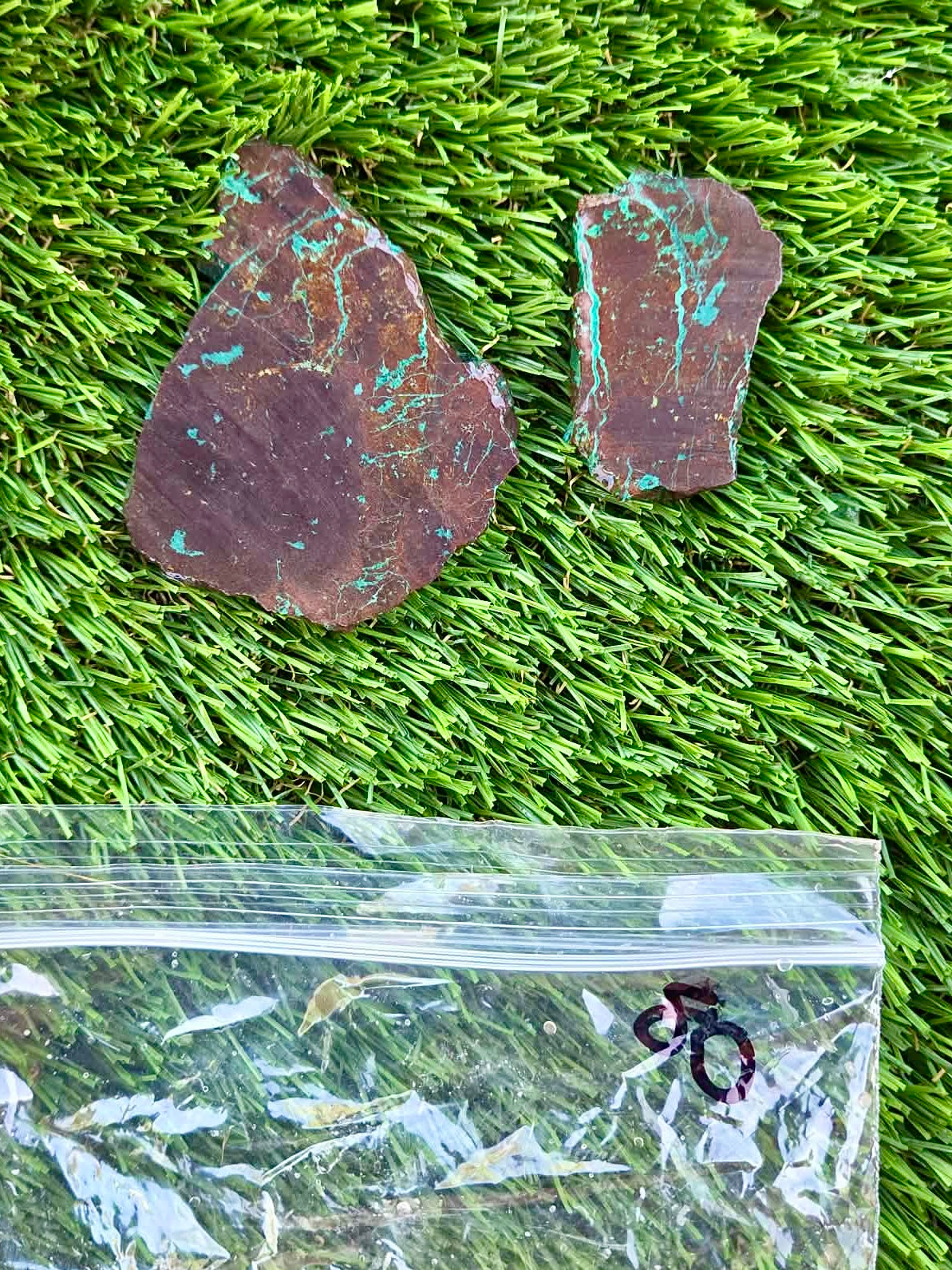 Globe Chrysocolla Slab Bundle -80