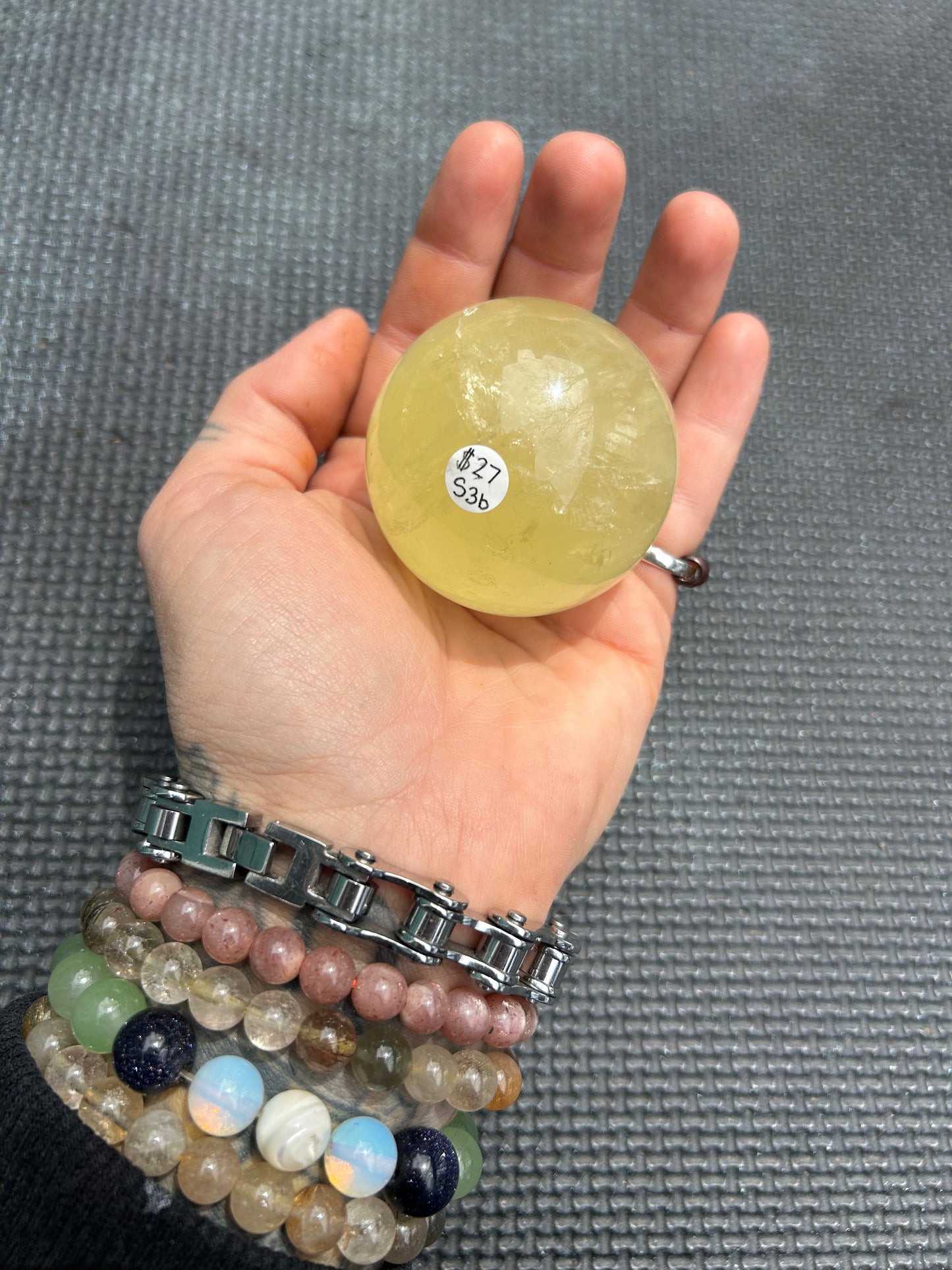 Citrine sphere
