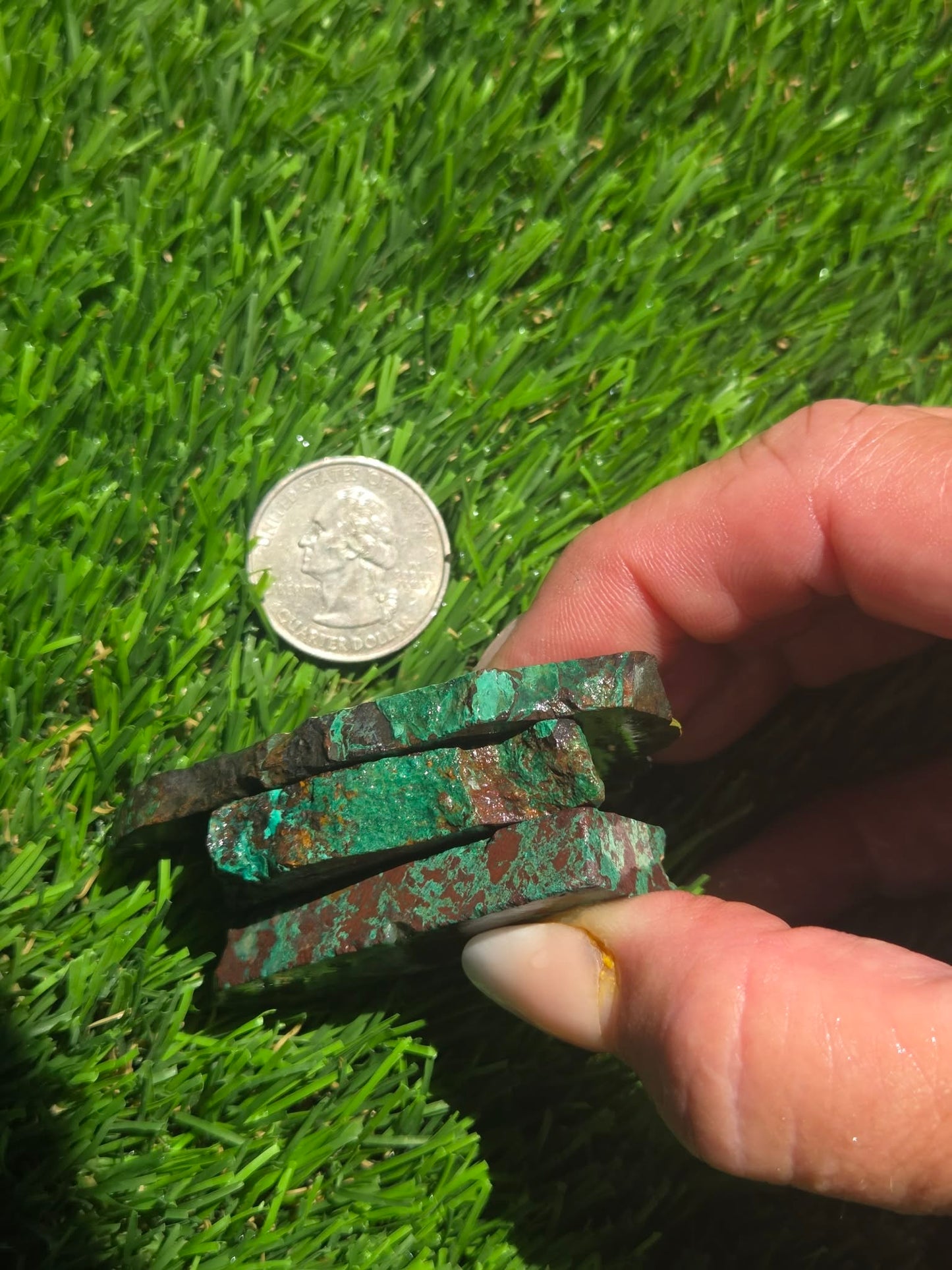 Globe Chrysocolla Slab Bundle-SB61