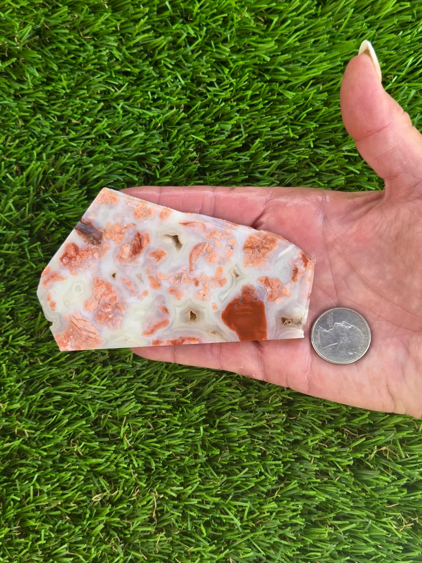 Cotton Candy Agate Slabs S891–895