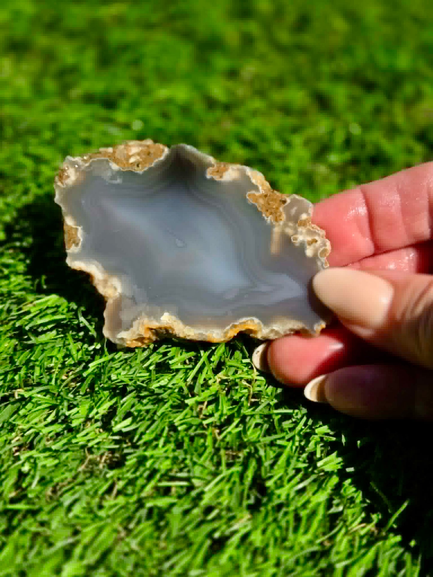 Blue Luna Agate Slabs H385-390
