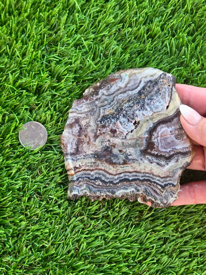Spectrum Mine Banded Amethyst & Fluorite Slabs H415-419