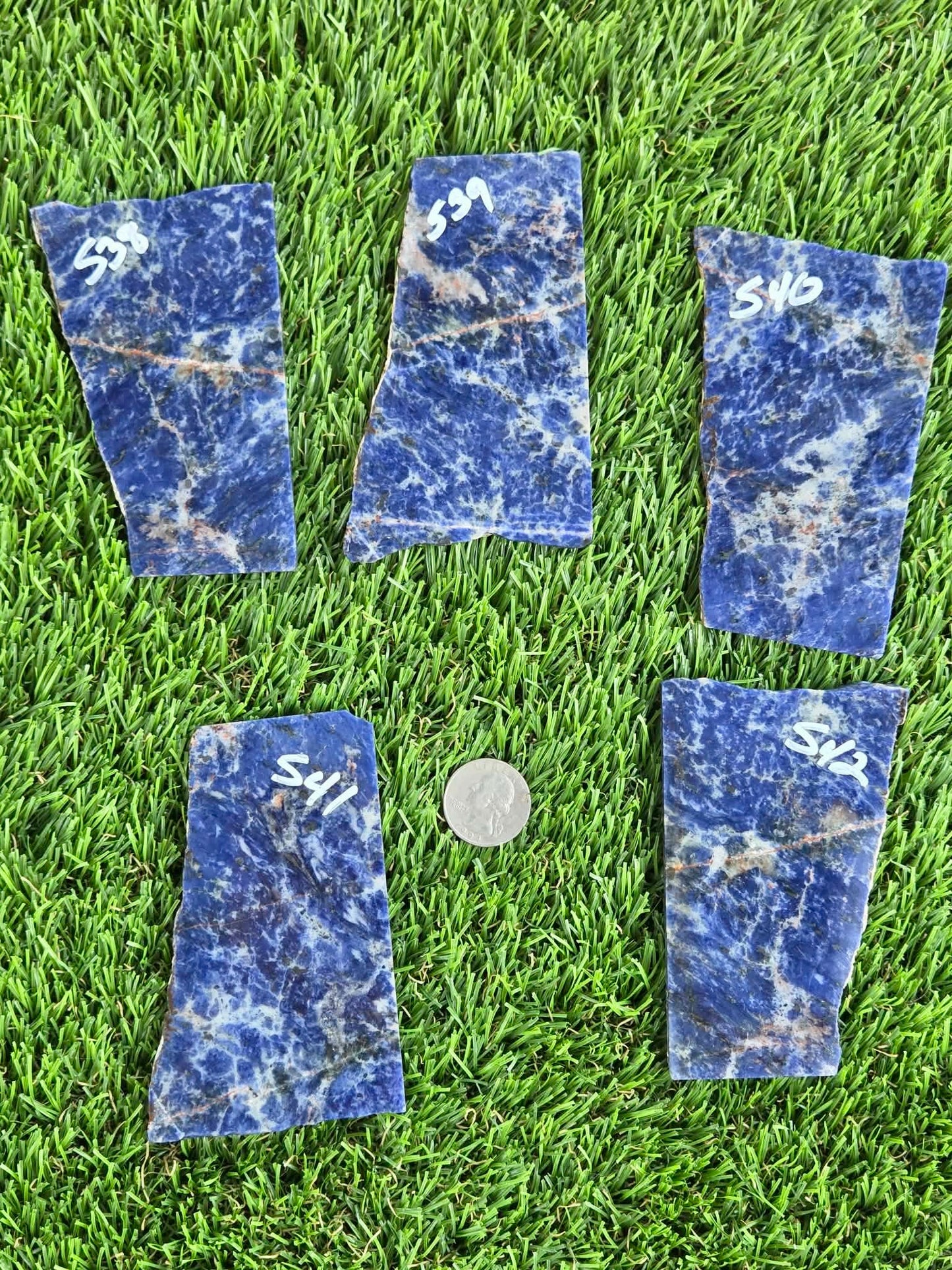 Sodalite Slabs K538-542