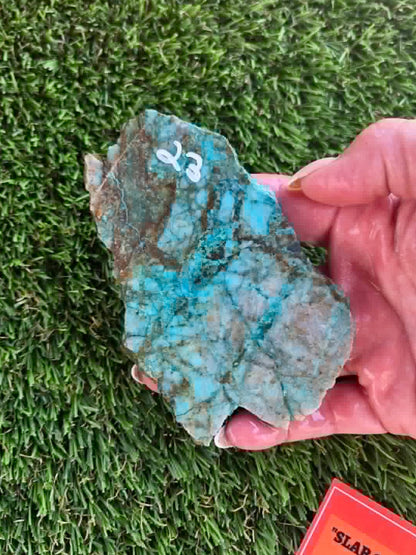Globe Chrysocolla Slabs A23-26