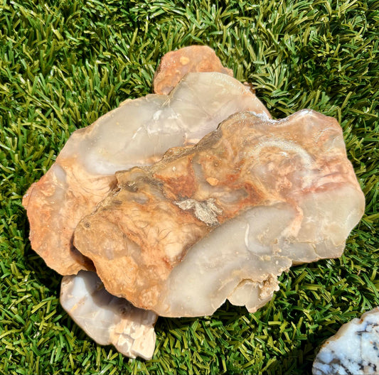 Creamy Peach Agate