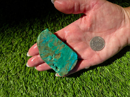 Globe Chrysocolla, Malachite & Quartz Slab Bundle SB 135