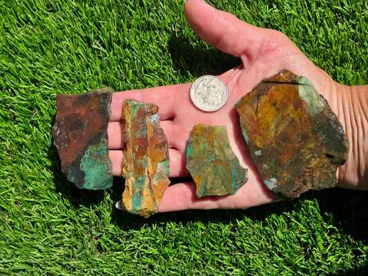Chrysocolla Slab Bundle – Parker SB82