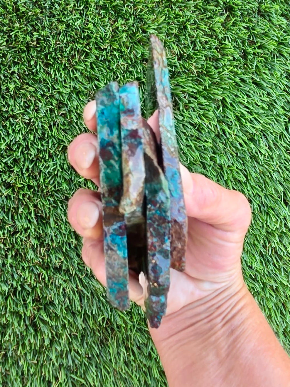 Globe Chrysocolla Slabs A56-60
