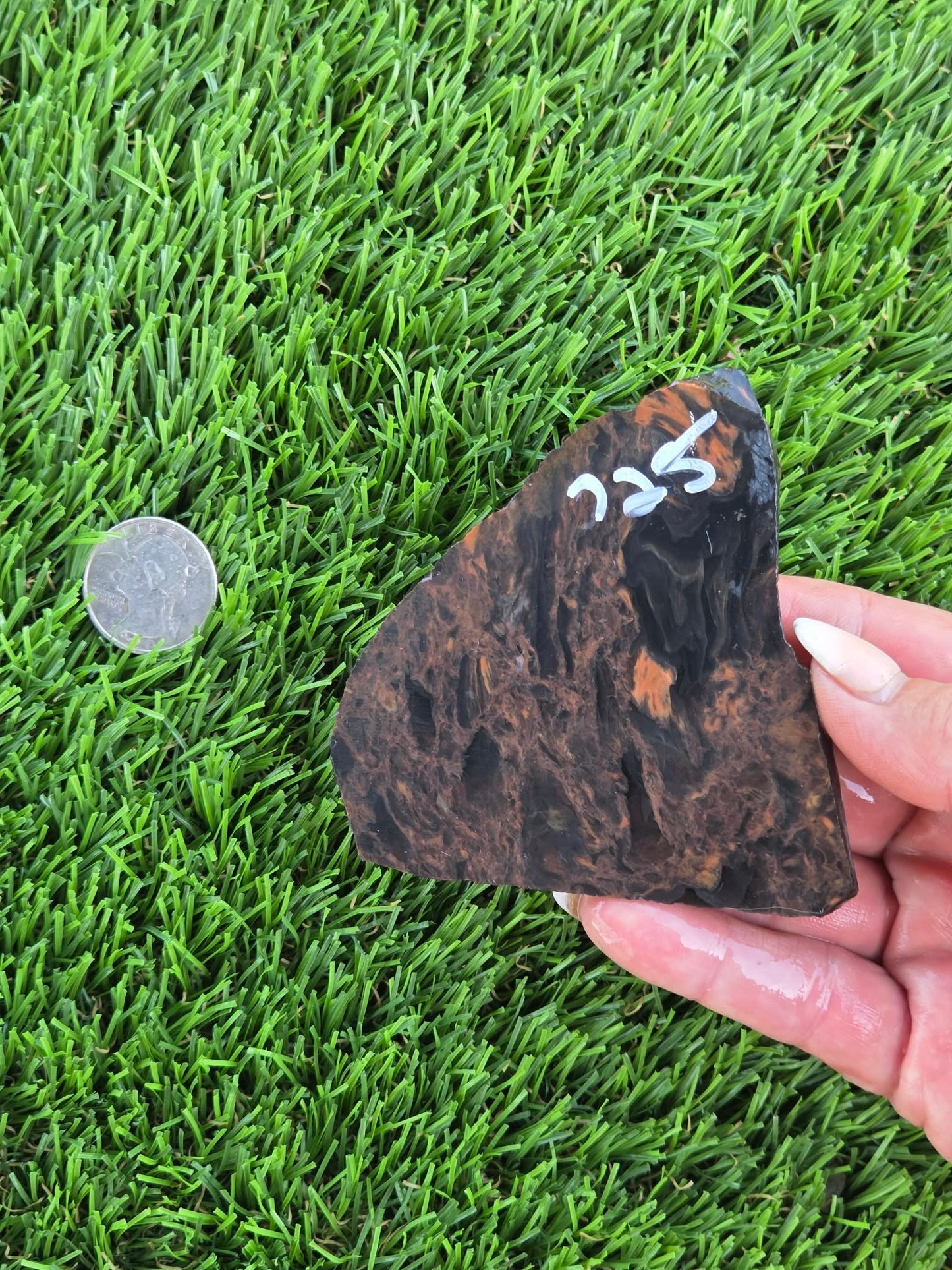 Mahogany Obsidian Slabs O724–726