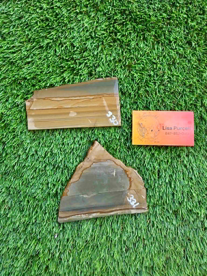Green Landscape Picture Jasper G330-331