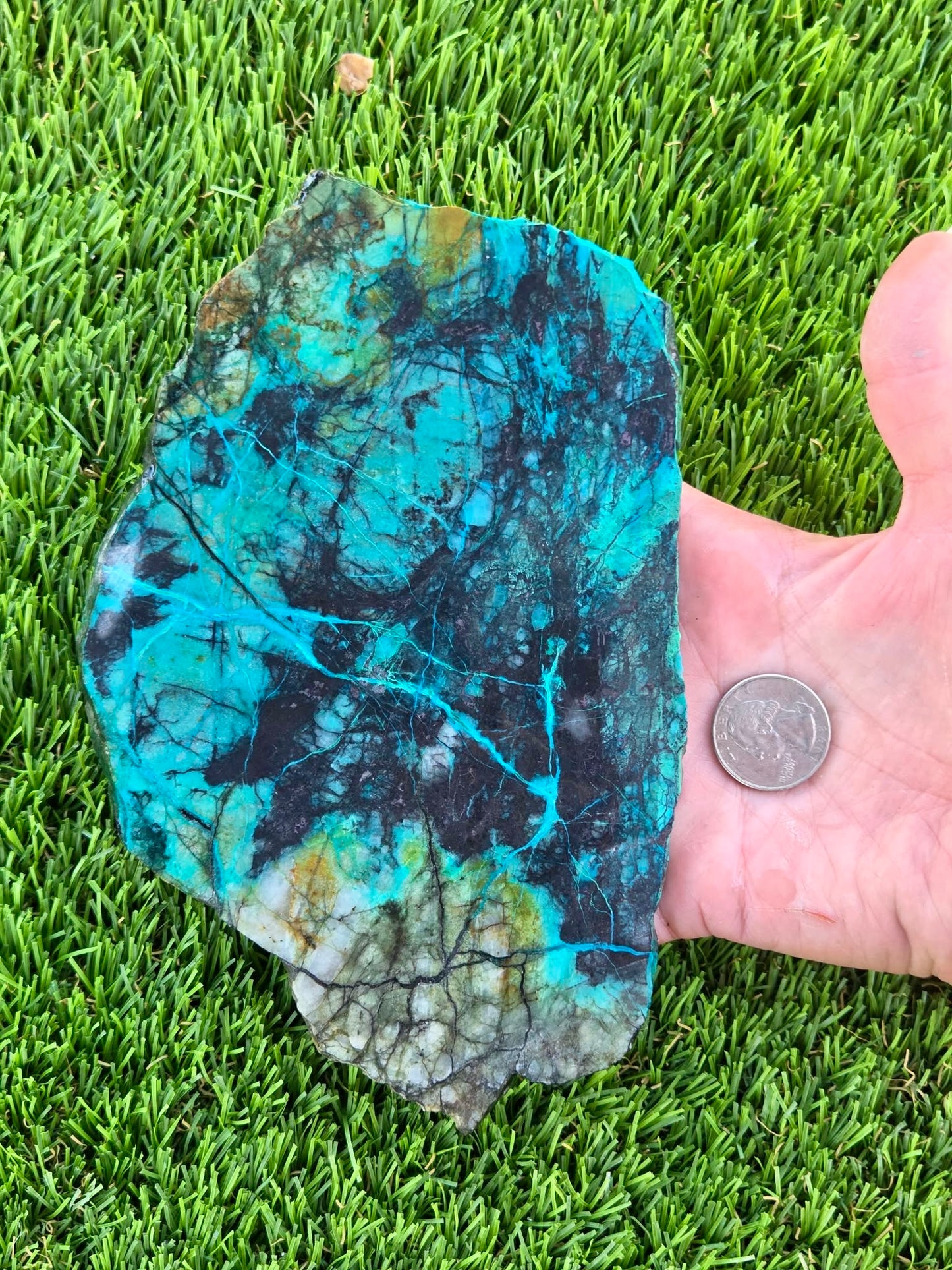 Inspiration Mine Chrysocolla & Cuprite Slabs T932–934