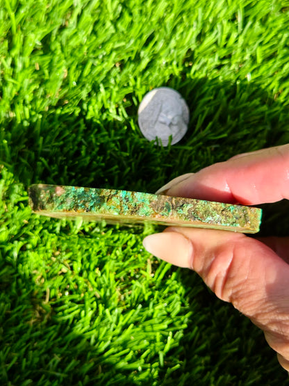 Dominican Mine Chrysocolla & Hematite Slab Bundle SB160