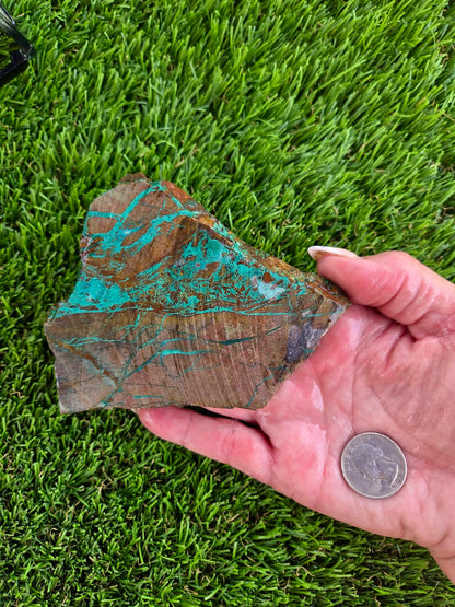 Globe Chrysocolla & Malachite Slabs R859–863