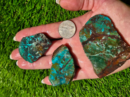 Malachite & Cooperite Slab Bundle SB88