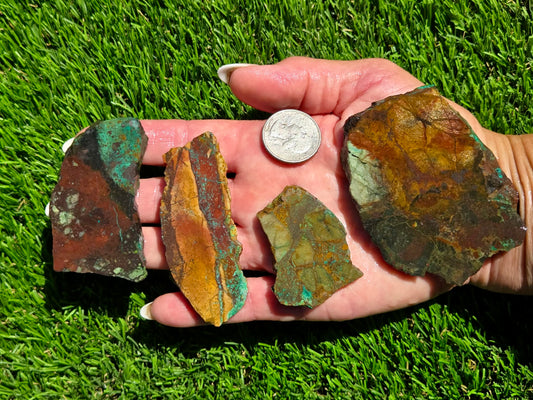 Chrysocolla Slab Bundle – Parker SB82