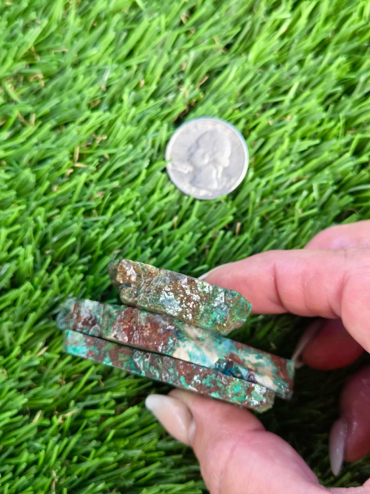 Globe Chrysocolla Slab Bundle-SB57