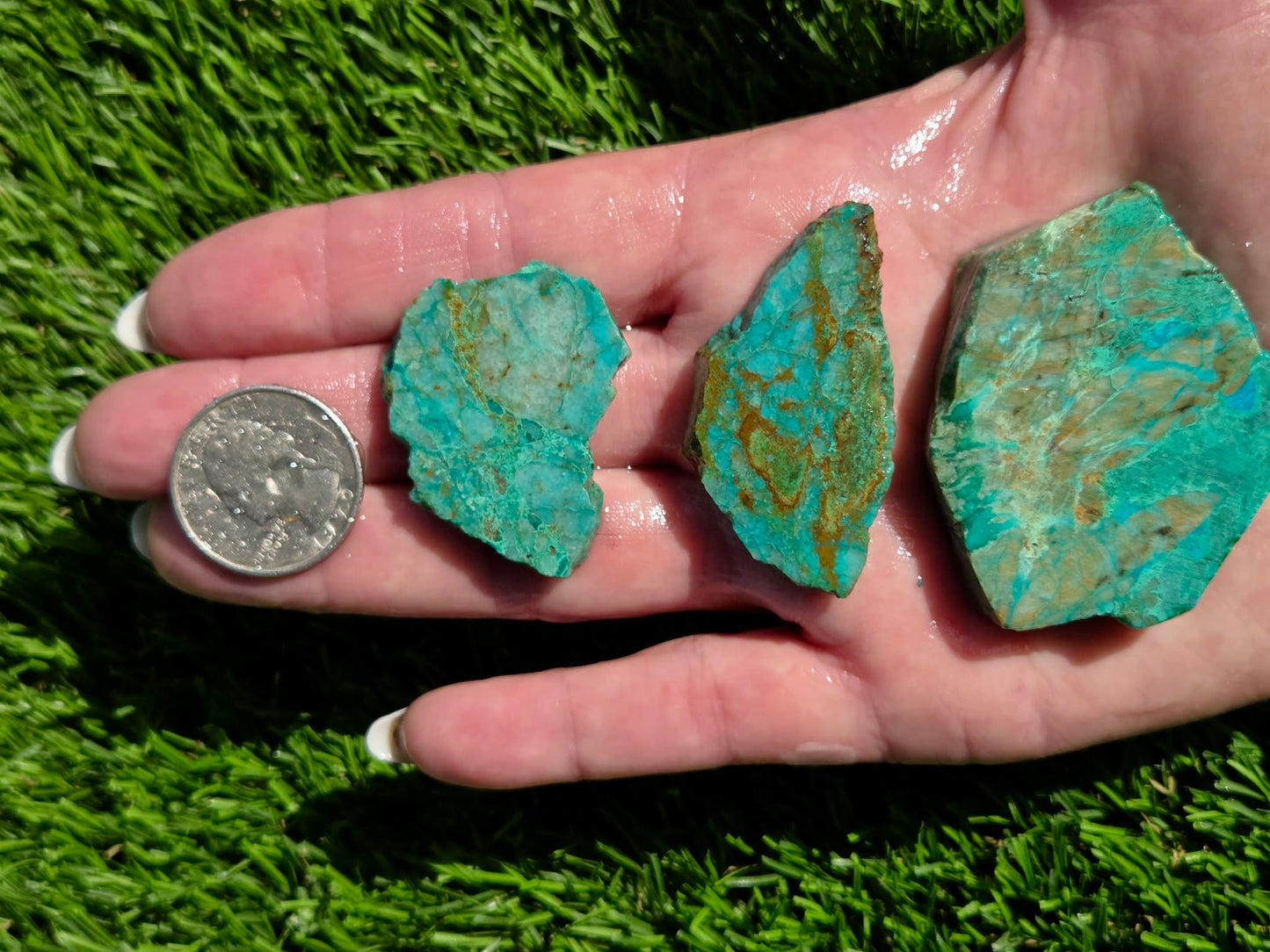 Malachite & Cooperite Slab Bundle SB161