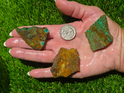 Globe Chrysocolla Slab Bundle-SB70