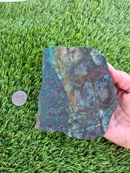 Copper & Malachite Matrix Slabs F302-308