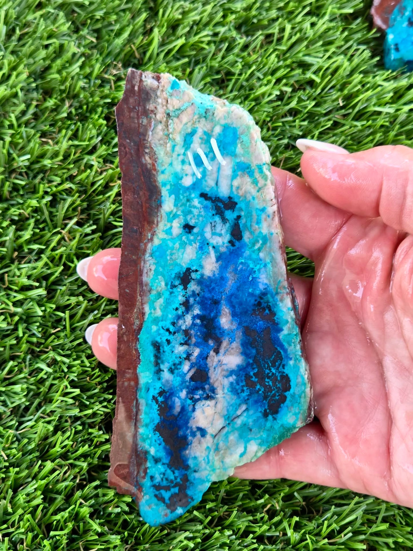Shattuckite Slabs B107-112