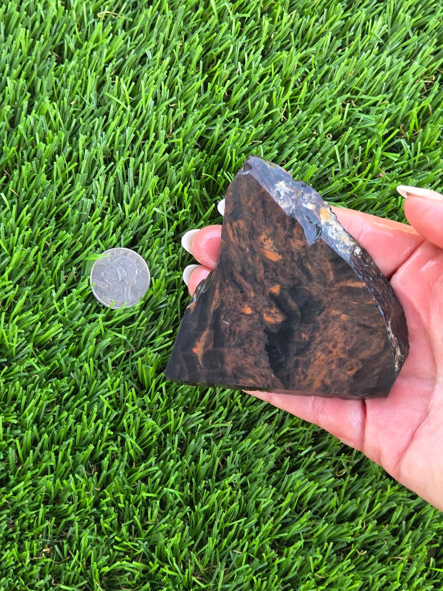 Mahogany Obsidian Slabs O724–726
